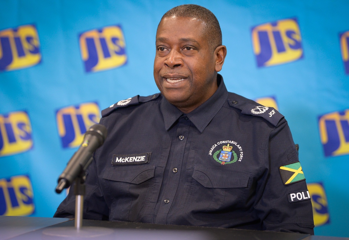 Assistant Commissioner of Police assigned to the Strategic Operations Portfolio and the Public Safety and Traffic Enforcement Branch, Dr. Gary McKenzie, speaking at a Jamaica Information Service Think Tank on December 8.

