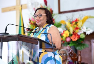 Chief Technical Director in the Ministry of Labour and Social Security, Audrey Deer-Williams.

