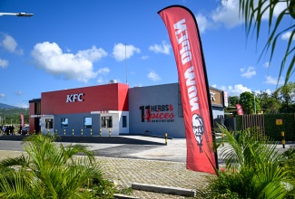 Jamaica’s newest Kentucky Fried Chicken (KFC) restaurant, situated within the Morant Bay Urban Centre in St. Thomas.

