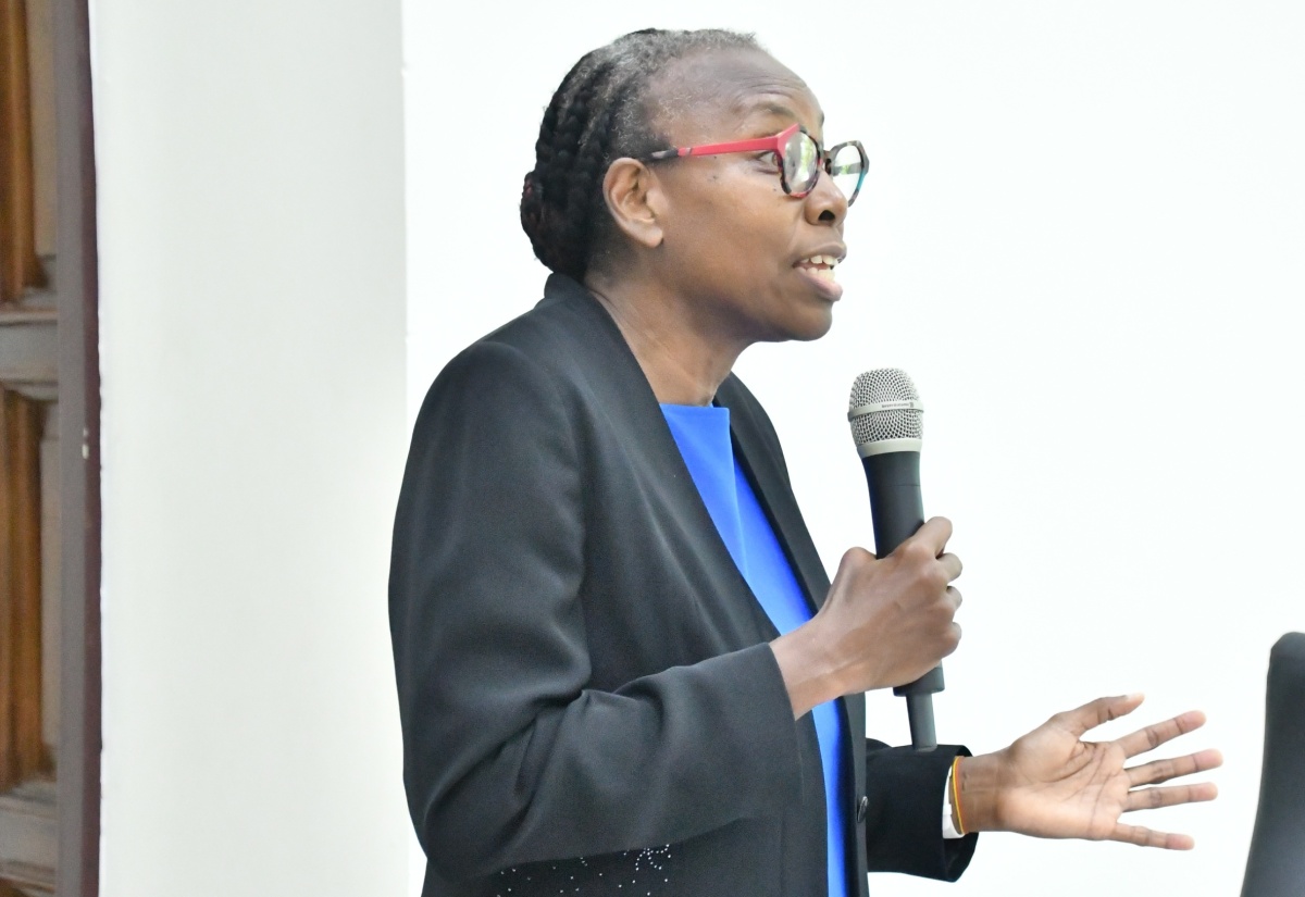 Medical Officer of Health for Westmoreland, Dr. Marcia Graham.

