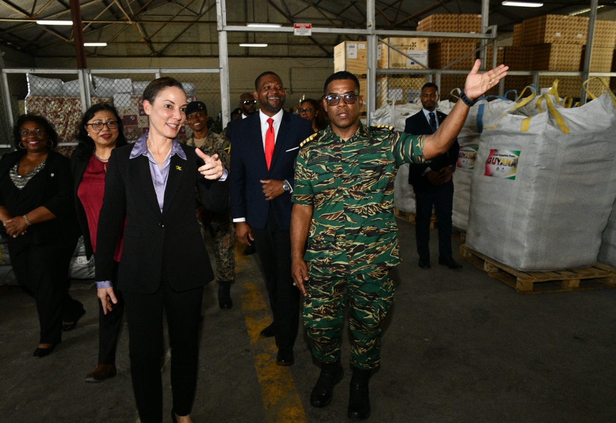 Guyana Provides Material, Manpower to Rebuild 200 Roofs