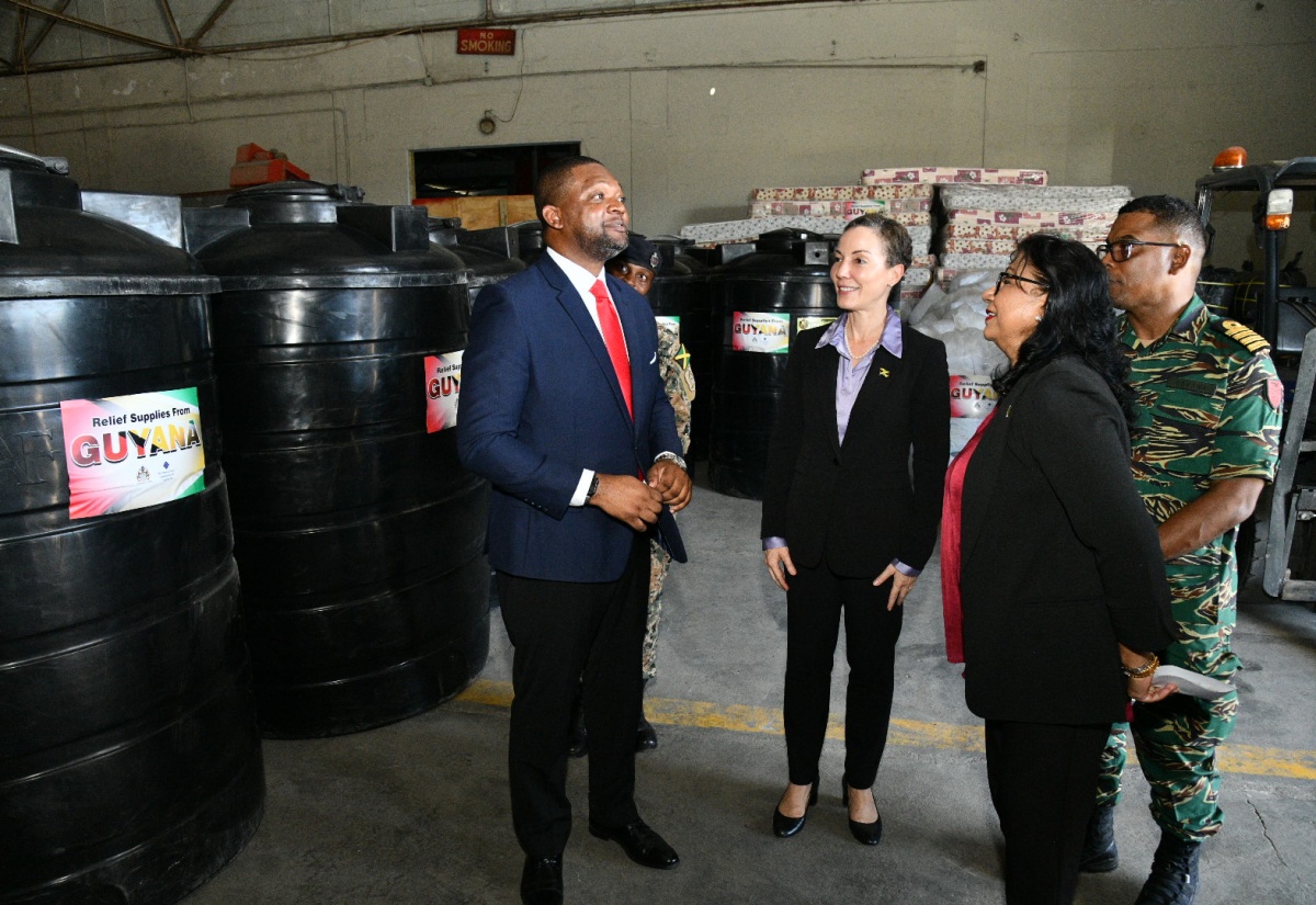 Guyana Provides Material, Manpower to Rebuild 200 Roofs