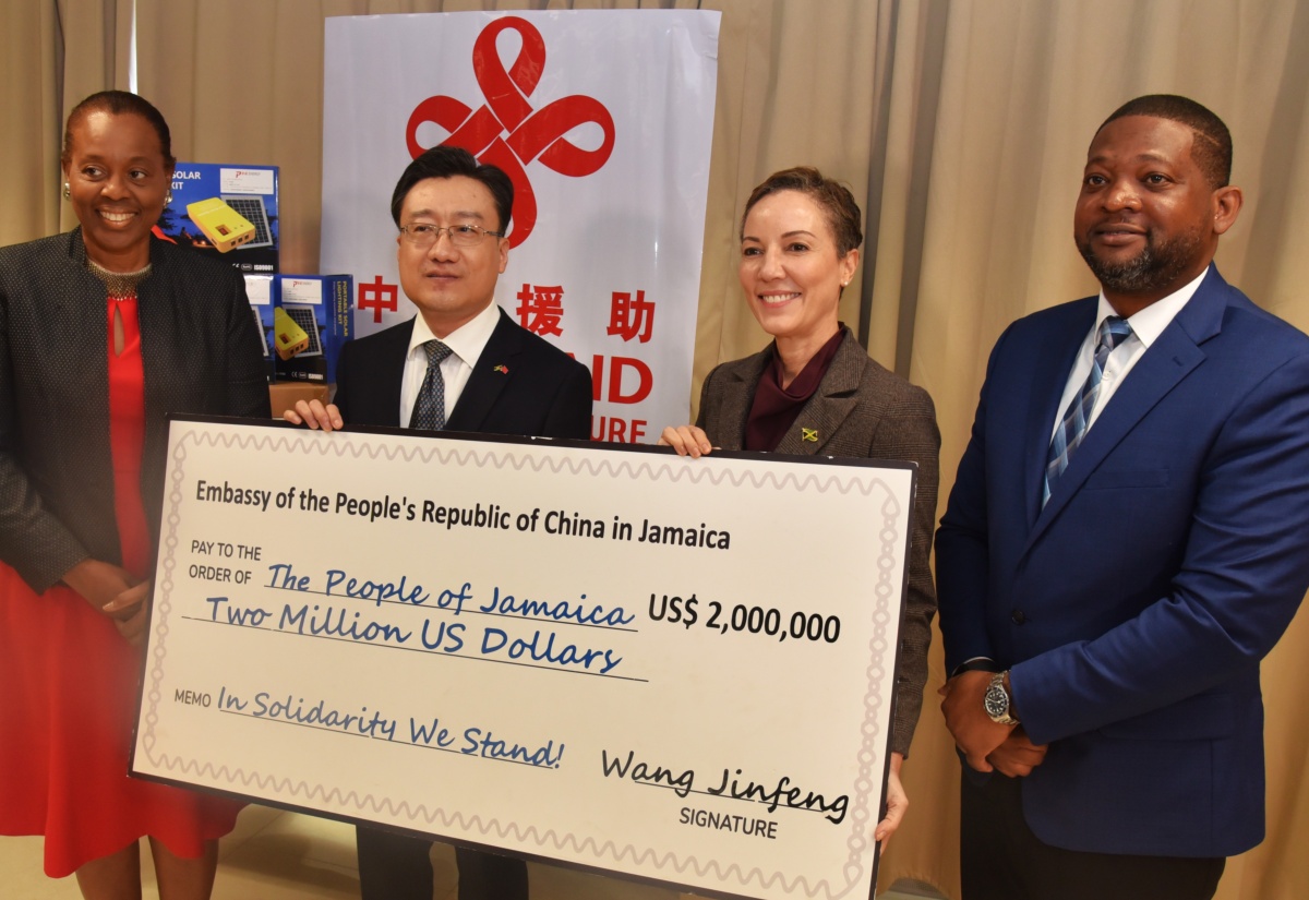 PHOTOS: Jamaica Gets Relief Assistance from China