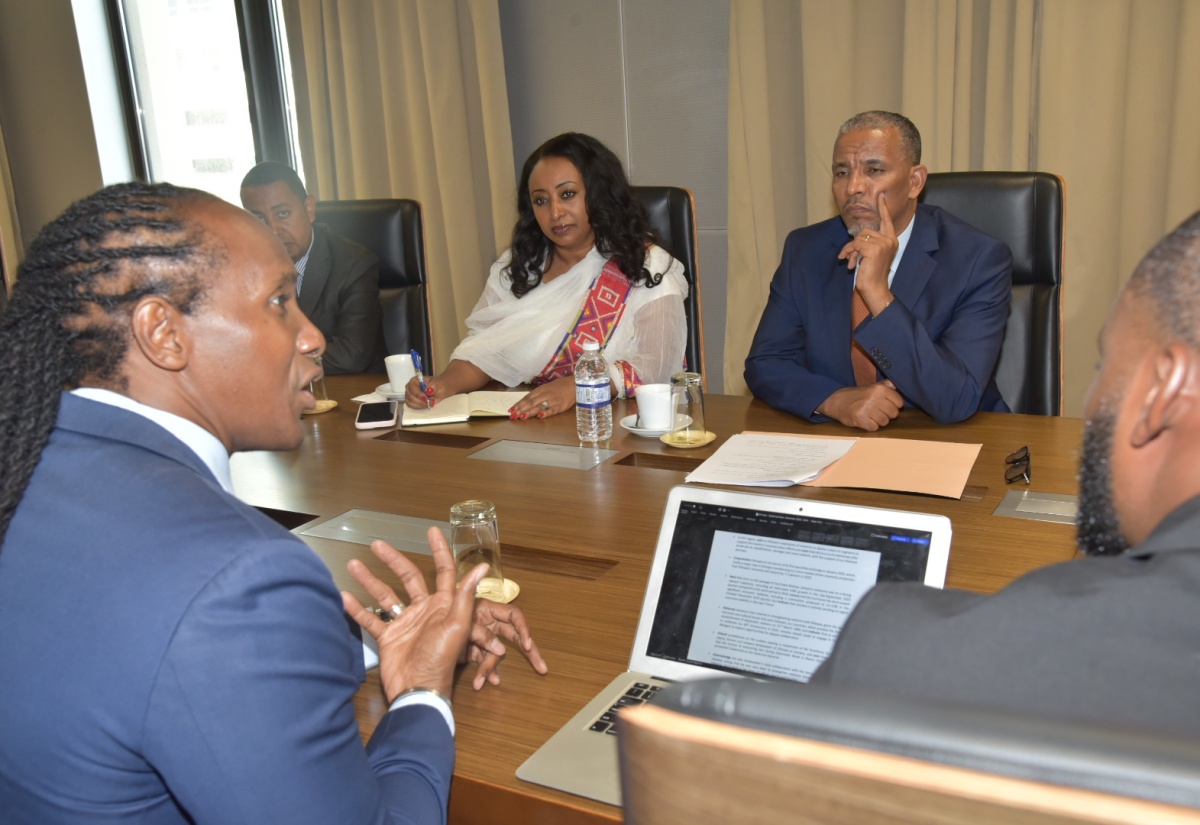 PHOTOS: Ethiopian Delegation Visits Foreign Affairs Ministry