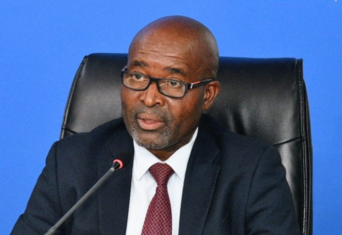 Chief Executive Officer, Rural Agricultural Development Authority (RADA), Garnet Edmondson (third left), addressing RADA’s Recovery and Resilience Forum held at the offices of the Ministry of Agriculture, Fisheries and Mining at Hope Gardens, St. Andrew, on Monday (December 1).

