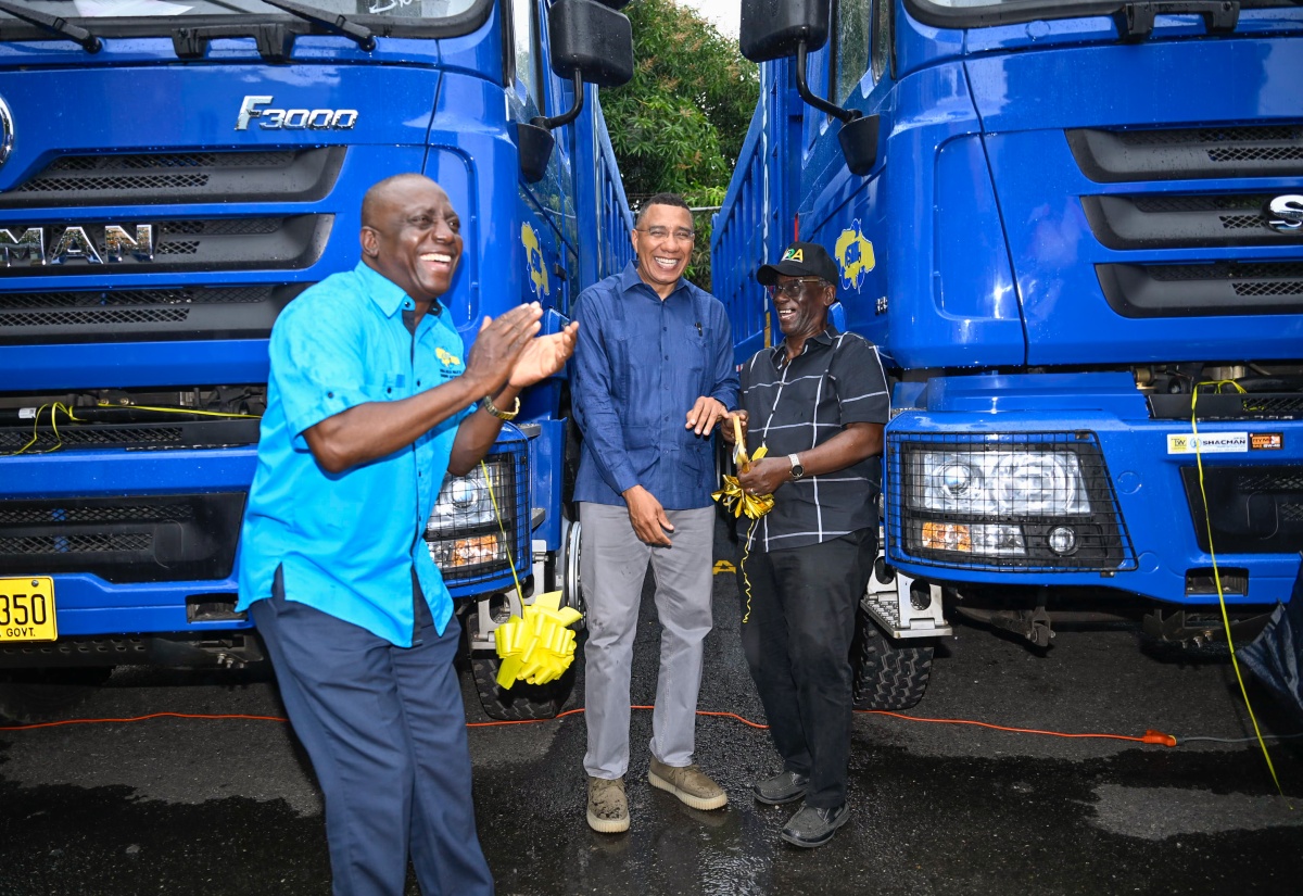 NSWMA Receives 10 New Trucks Valued $200m to Boost National Hurricane Melissa Clean-Up Programme