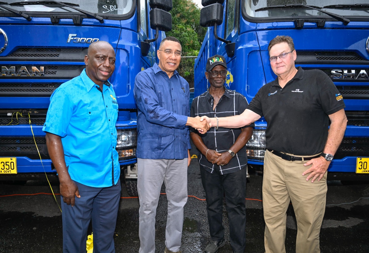 NSWMA Receives 10 New Trucks Valued $200m to Boost National Hurricane Melissa Clean-Up Programme