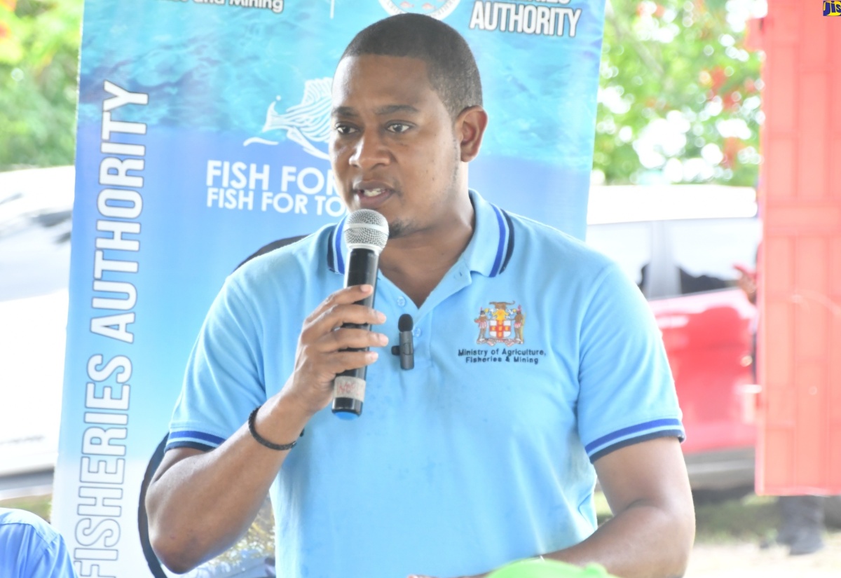 Minister of Agriculture, Fisheries and Mining, Hon. Floyd Green.