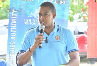 Minister of Agriculture, Fisheries and Mining, Hon. Floyd Green.