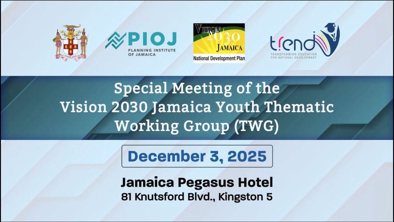 JISTV | Planning Institute of Jamaica Vision 2030 Jamaica Youth Leaders Summit 2025