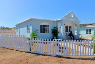A unit constructed under the National Housing Trust (NHT) Sandhill Vista housing development in St. Catherine.