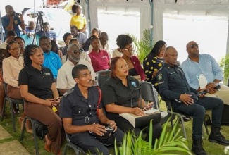 Stakeholders and staff in attendance at the recent St. James Health Department Vector Control Programme media launch. The event was held at the St. James Type V Health Centre in Montego Bay.

