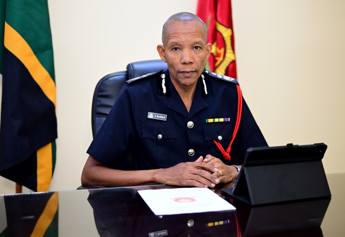 Commissioner, Jamaica Fire Brigade (JFB), Stewart Beckford, provides details regarding the number of structural fires that occurred in 2025, during a recent interview with JIS News at his office located on Hagley Park Road in Kingston.

