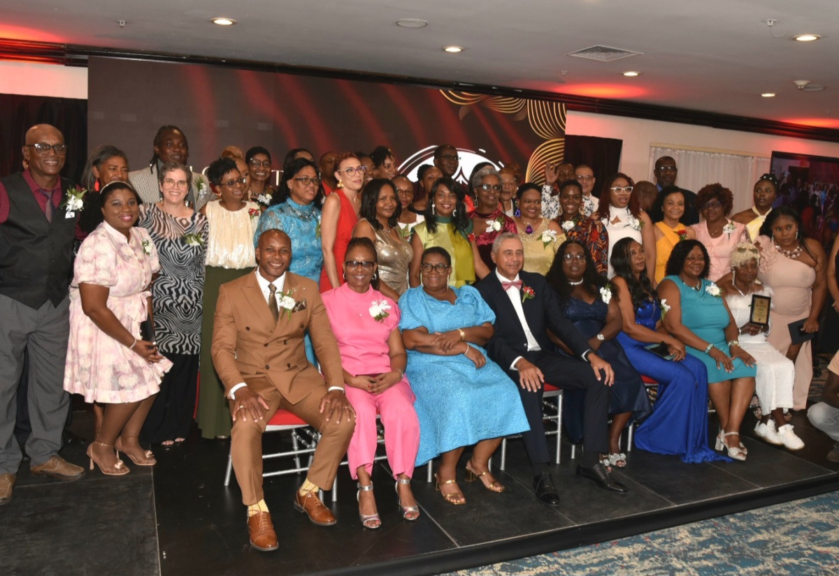 The 54 employees of Campion College who were awarded for over 10 years of service at the school