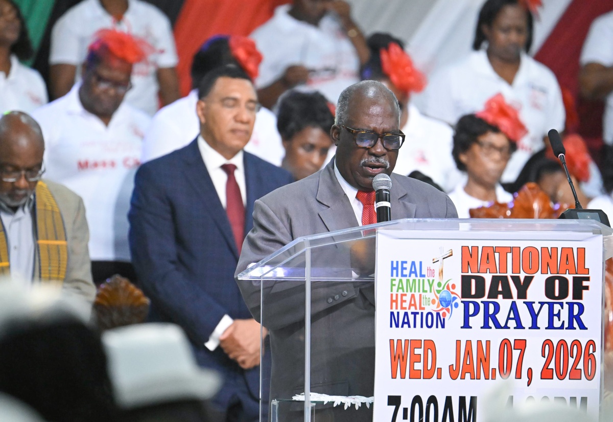 PRIME MINISTER URGES CHURCH PARTNERSHIP TO HELP FURTHER REDUCE JAMAICA’S MURDER RATE