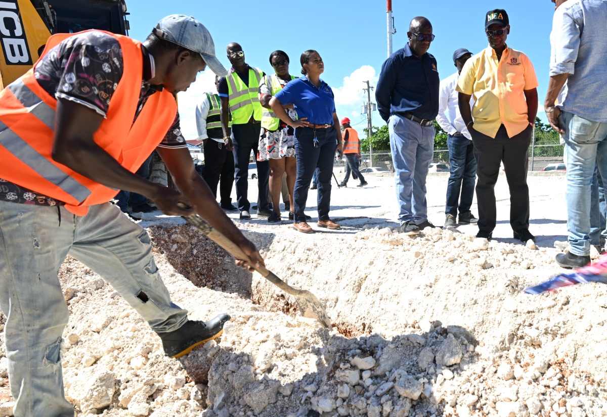 Work Well Advanced to Construct the New Trelawny Infirmary