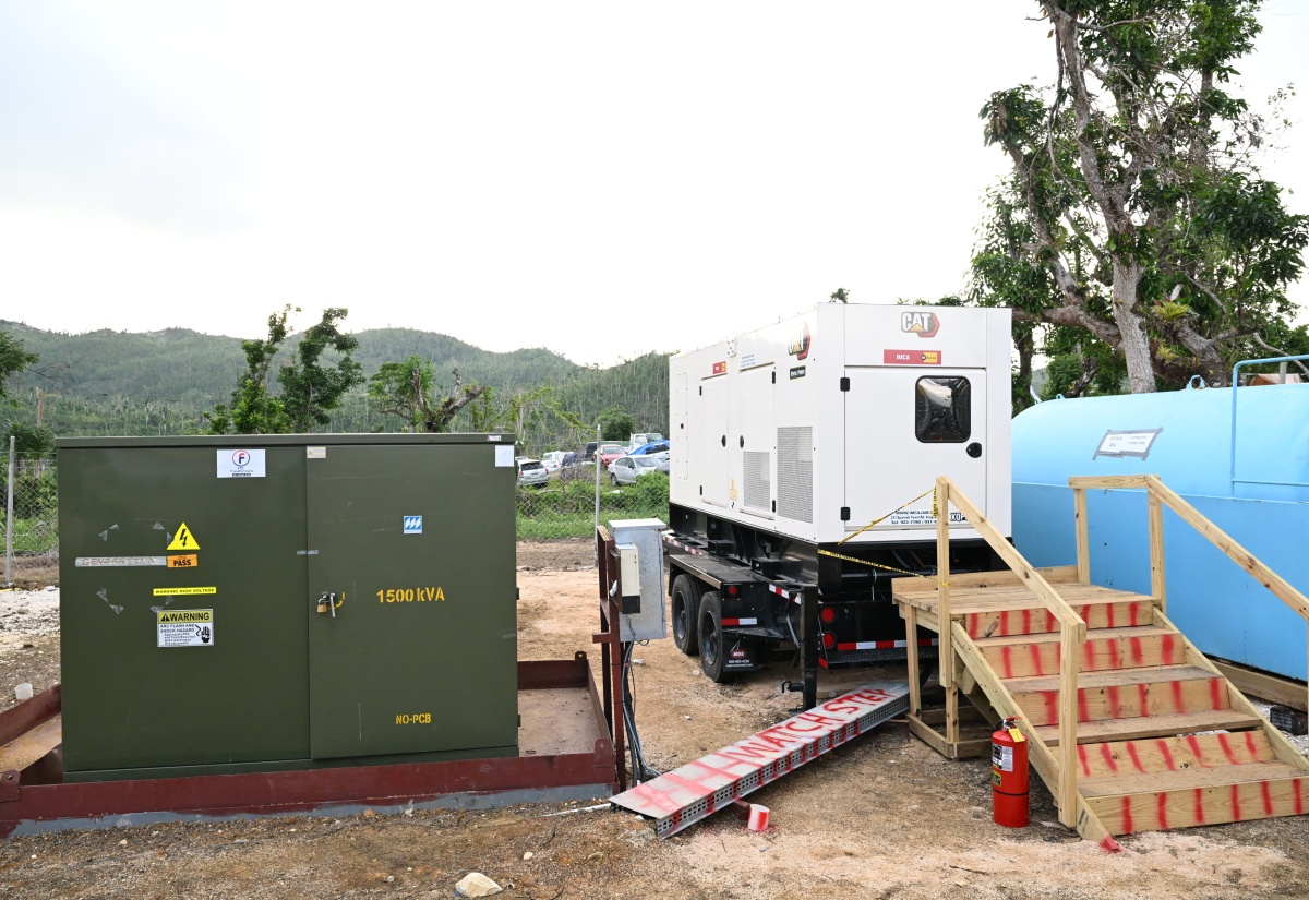 JPS Installs Emergency Mobile Power Generation Unit in Darliston