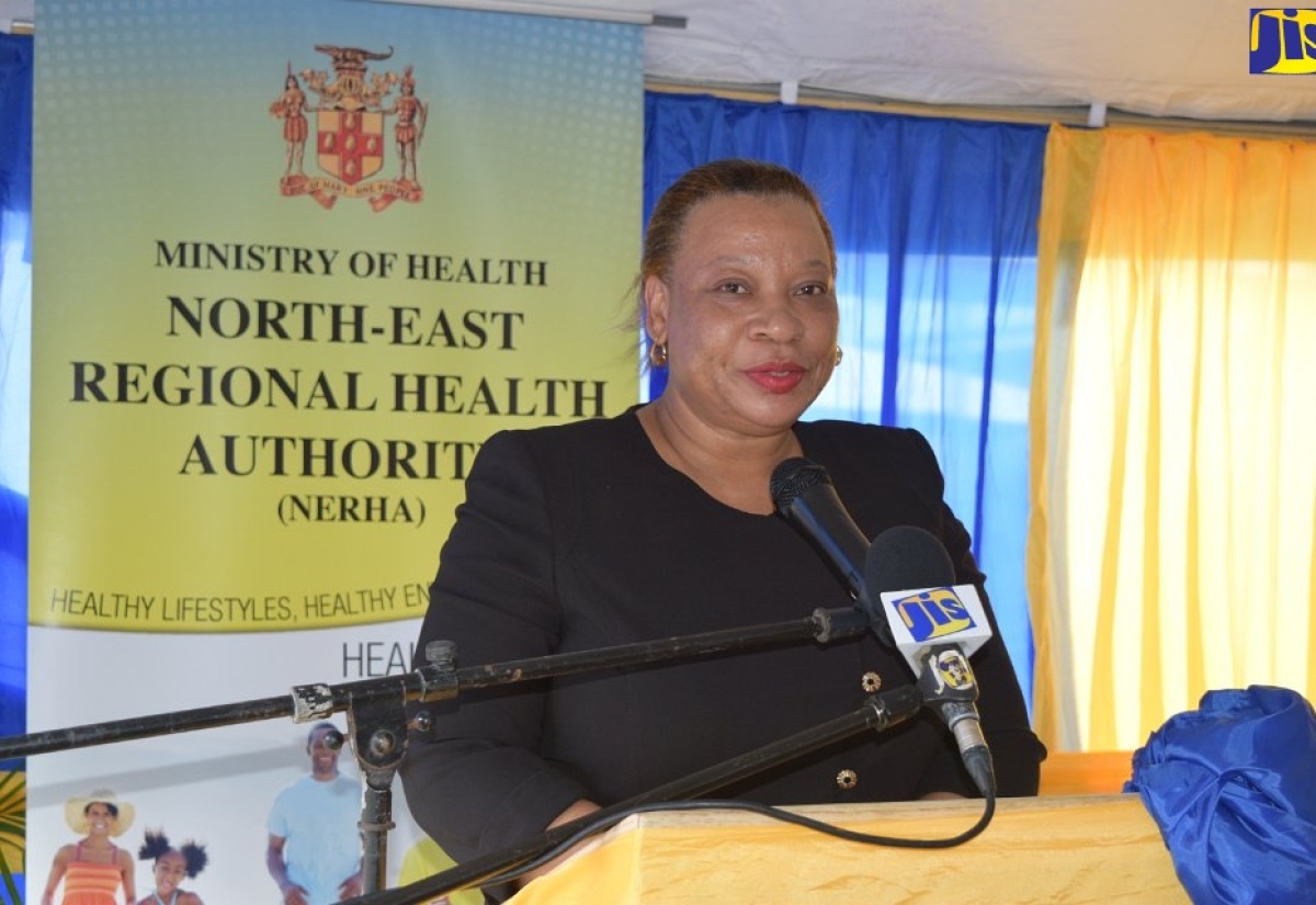 Regional Director at the North East Regional Health Authority (NERHA), Fabia Lamm.

