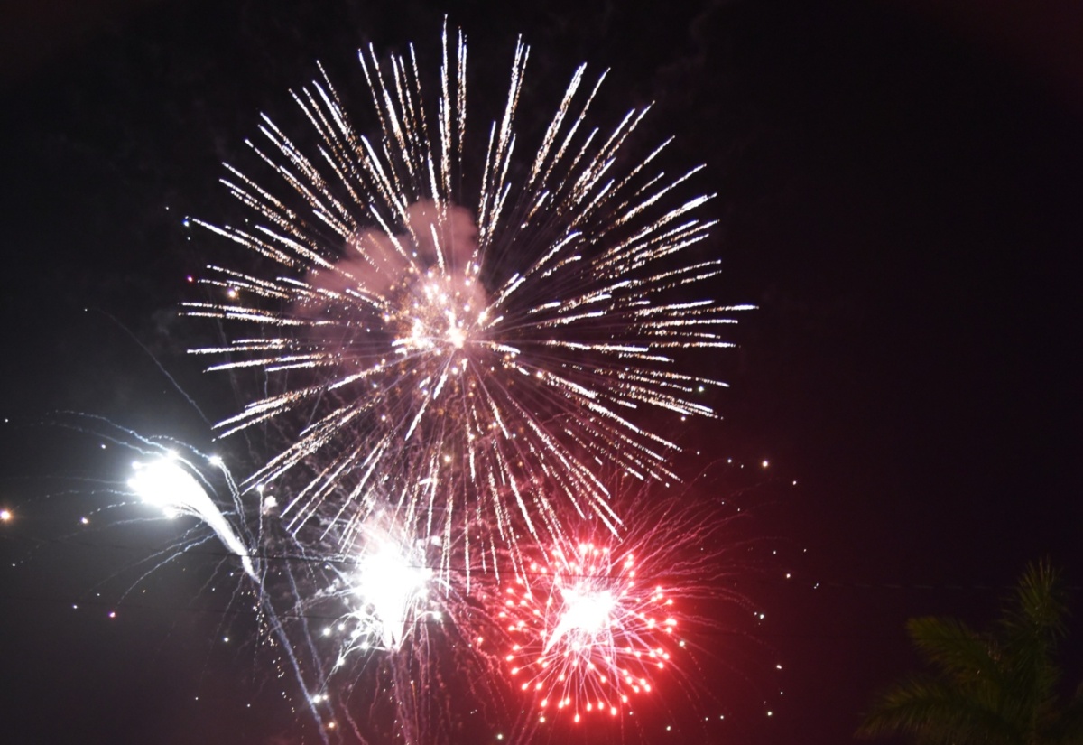A spectacular fireworks display to usher in the New Year at the Waterfront, downtown Kingston on December 31.
