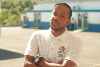 Nicarlo Lewis, owner and operator of Mighty Weld Services, a growing welding business based in Comfort Hall, Manchester.

