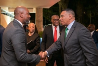 Prime Minister, Dr. the Most Hon. Andrew Holness, addresses the Jamaica Stock Exchange (JSE) 21st Regional Investment & Capital Markets Conference held at The Jamaica Pegasus hotel in New Kingston on Tuesday, January 21.

