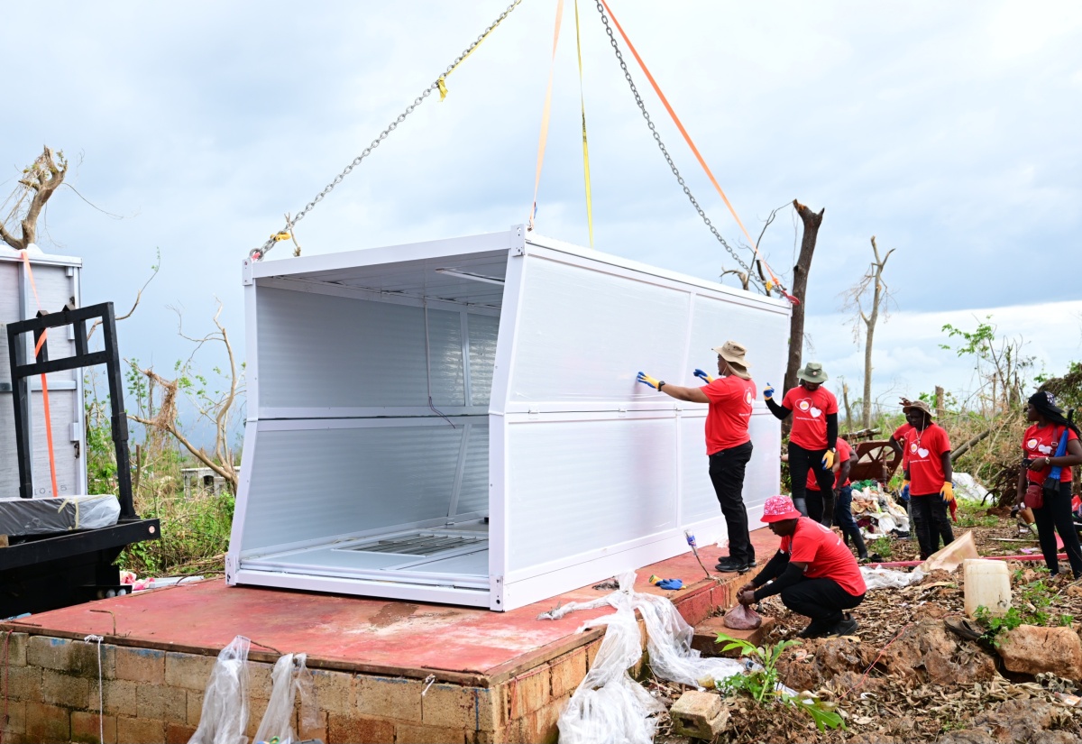 More Families Receive Container Houses Through Hurricane Relief Mission