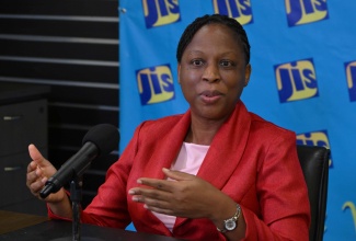 Director of Policy Research at the Planning Institute of Jamaica (PIOJ), Suzette Johnson, speaks at a JIS Think Tank on January 15 about the launch of Jamaica’s National Multidimensional Poverty Index (MPI). She explained that the process to develop Jamaica’s MPI began in June 2021 and involved extensive consultations.