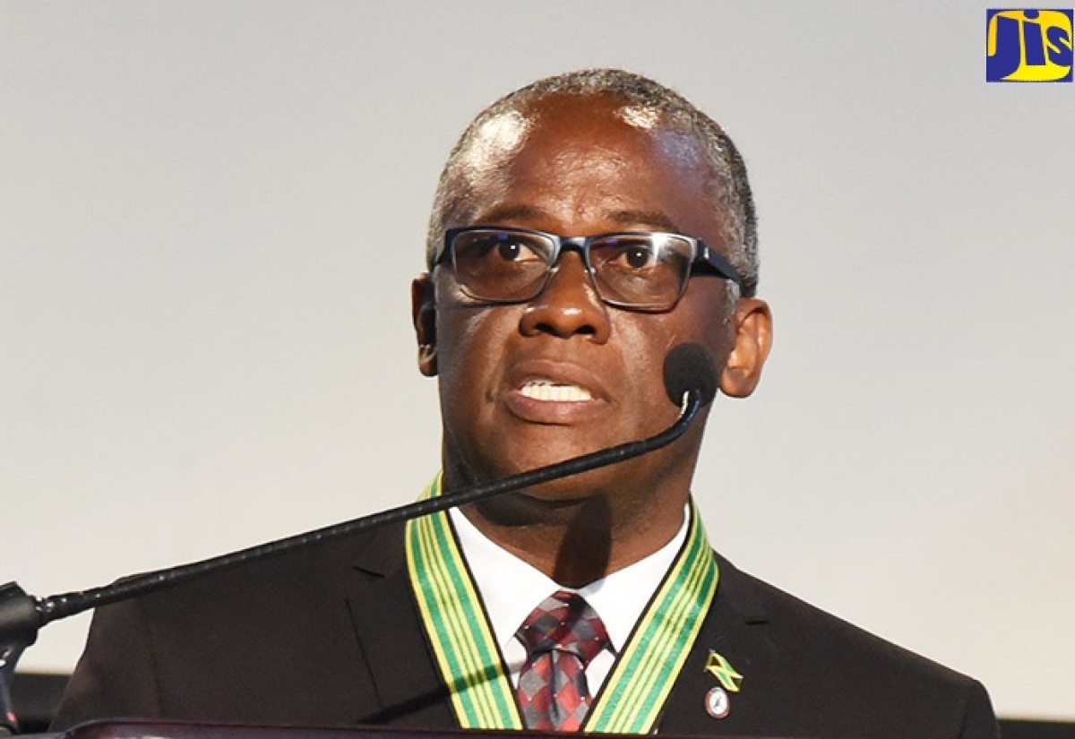 Custos of Manchester, Hon. Garfield Green.

