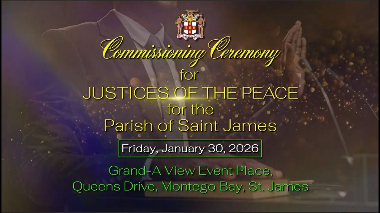 JISTV | Installation Ceremony of Justices of the Peace for St James