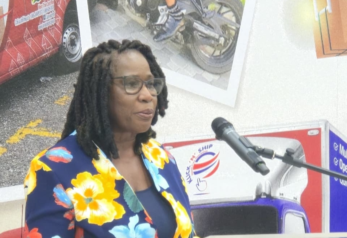 Senior Director of Corporate Services at the Post and Telecommunications Department, Carol Saunders Hammond.