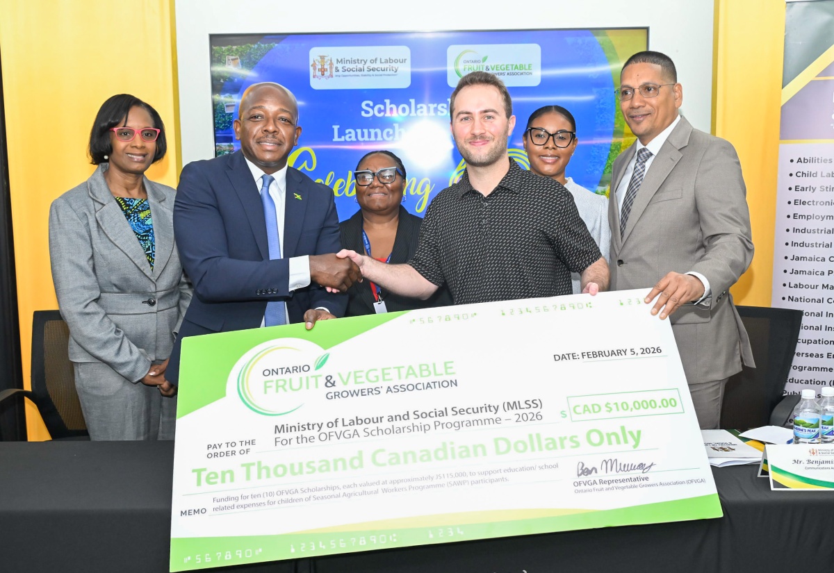 Jamaica and Canada Celebrate 60-Year SAWP Partnership with Scholarship Programme