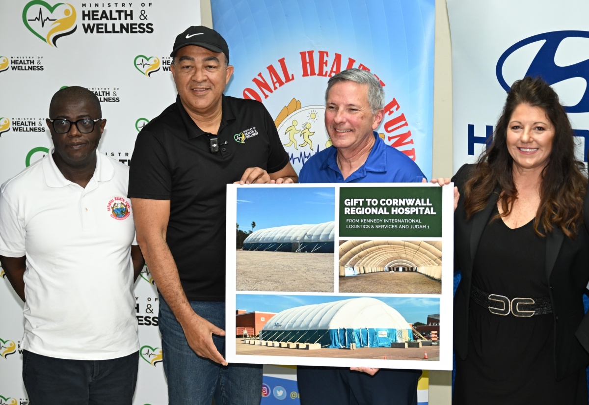 Cornwall Hospital Grounds Being Prepared for Installation of Medical Dome