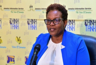 Acting Director, Restorative Justice Branch, Ministry of Justice and Constitutional Affairs, Sheron Betancourt.

