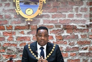 Mayor of Port Maria, Councillor Fitzroy Wilson.

