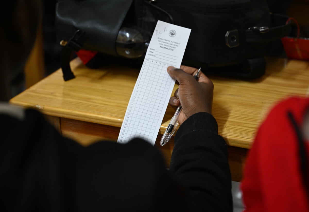 31 Students at Titchfield High Sit Road Code Test