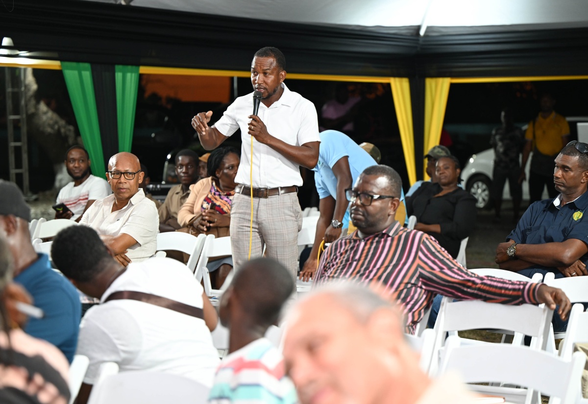 Morant Bay Residents Engaged On Rudolph Elder Park Renovation Project
