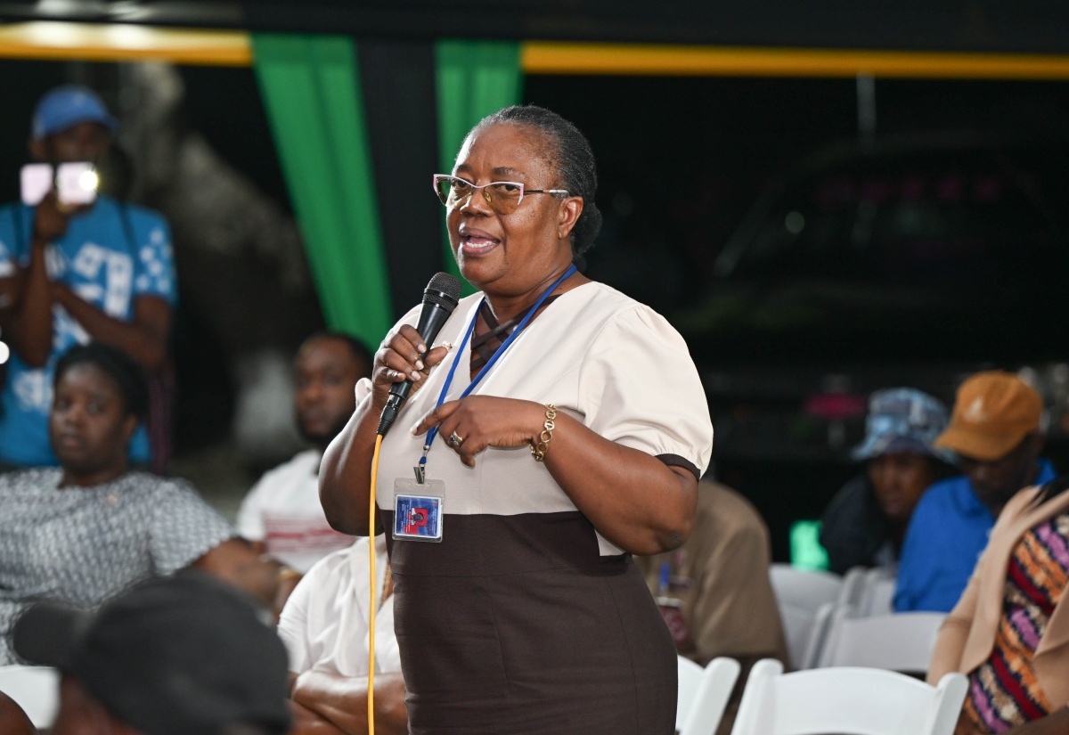 Morant Bay Residents Engaged On Rudolph Elder Park Renovation Project