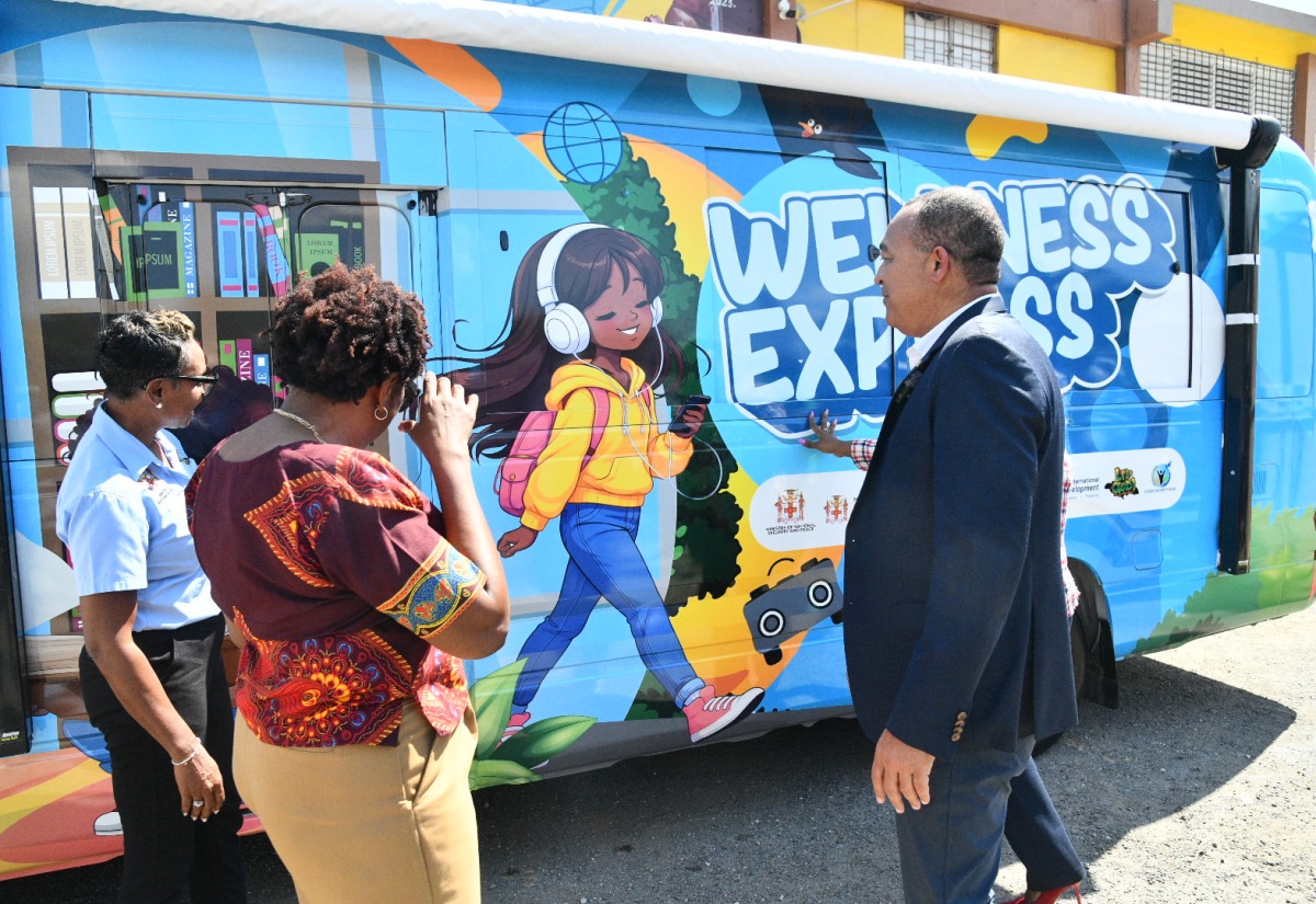 Wellness Express Mobile Service Launched at Haile Selassie High School
