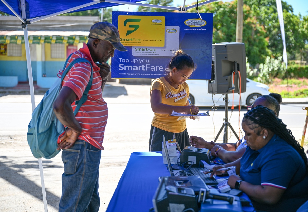 JUTC Hosts SmartFare Card Activation Drive in St. Thomas