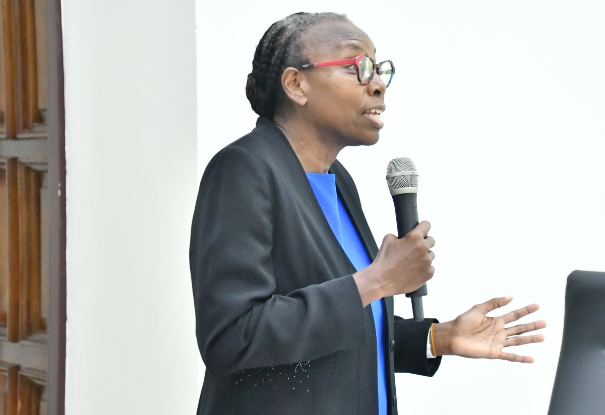 Medical Officer of Health for Westmoreland, Dr. Marcia Graham. 