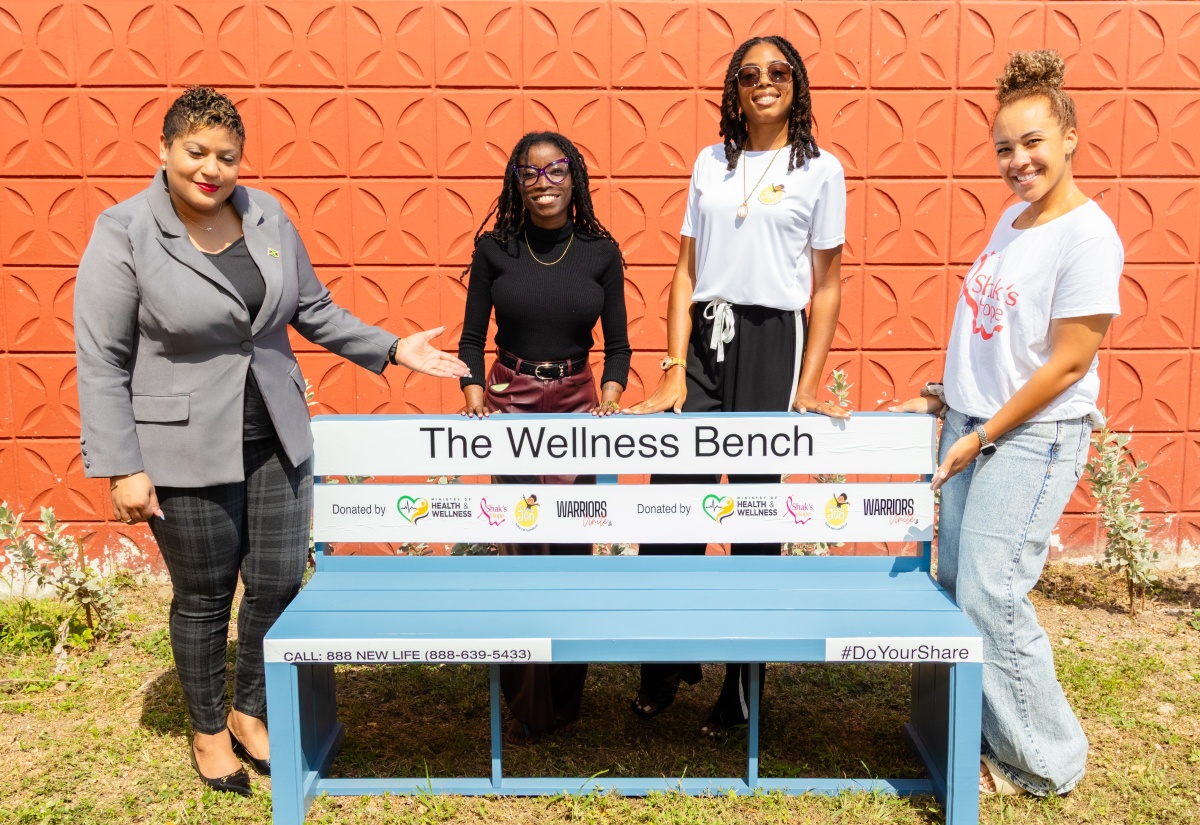 Sickle Cell Unit Gets Wellness Bench