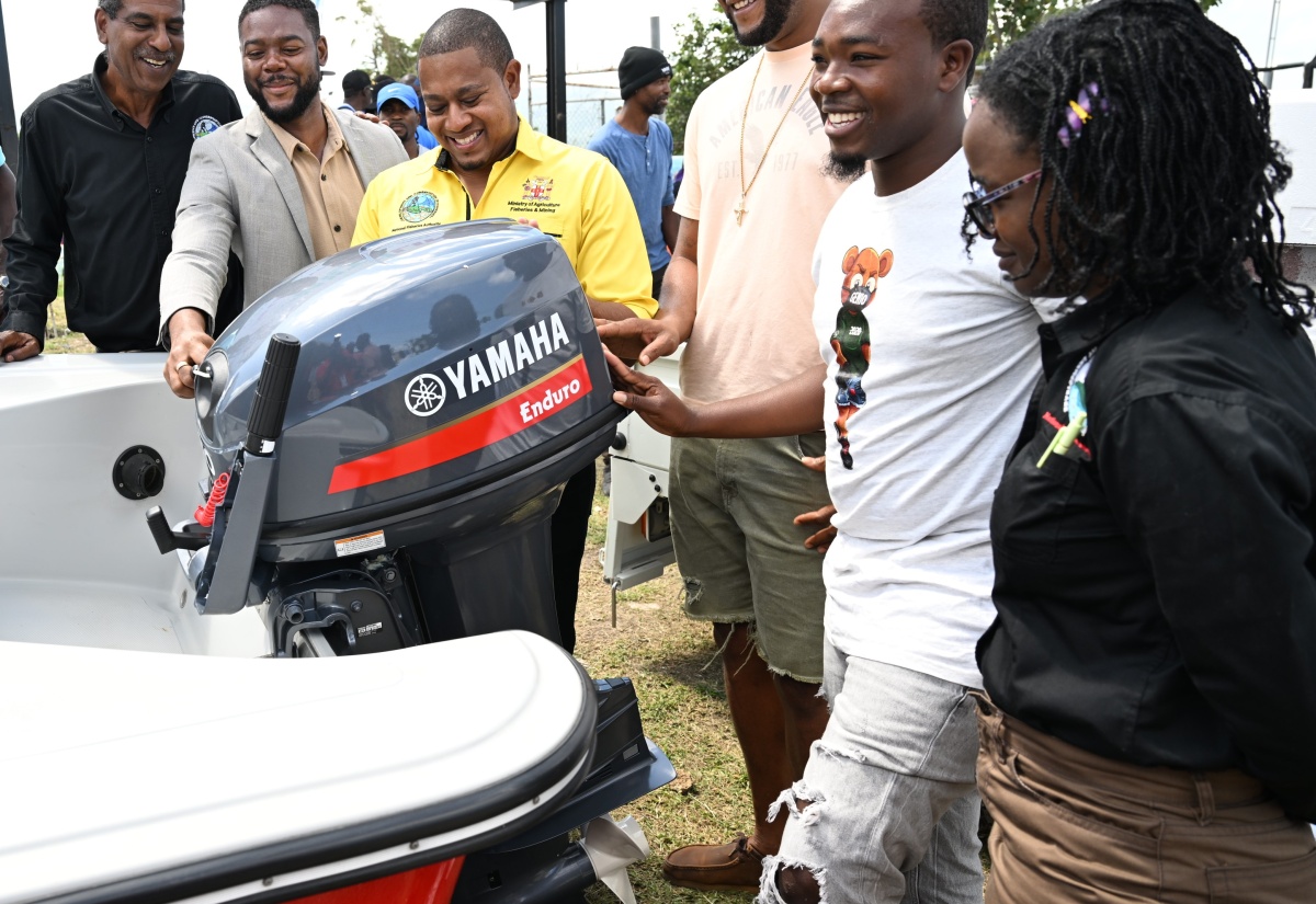 Fishing Boats, Vouchers Handed Over to Fishers in St. James