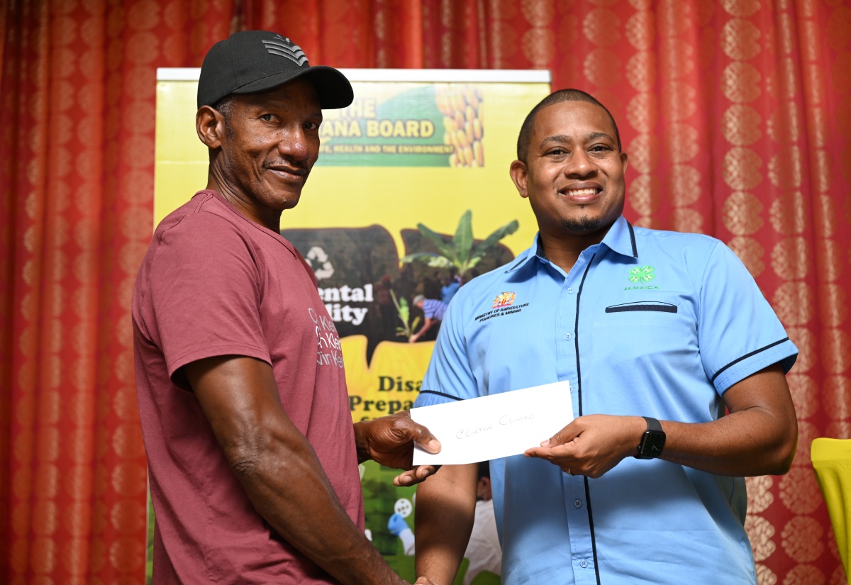 Plantain and Banana Farmers Receive Assistance Under Hurricane Melissa Recovery Programme