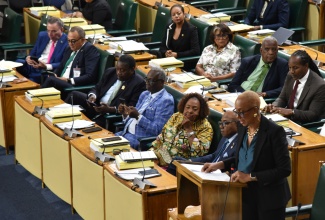 Minister of Finance and the Public Service, Hon. Fayval Williams, tables the 2026/27 Estimates of Expenditure in the House of Representatives on Thursday, February 12. 

