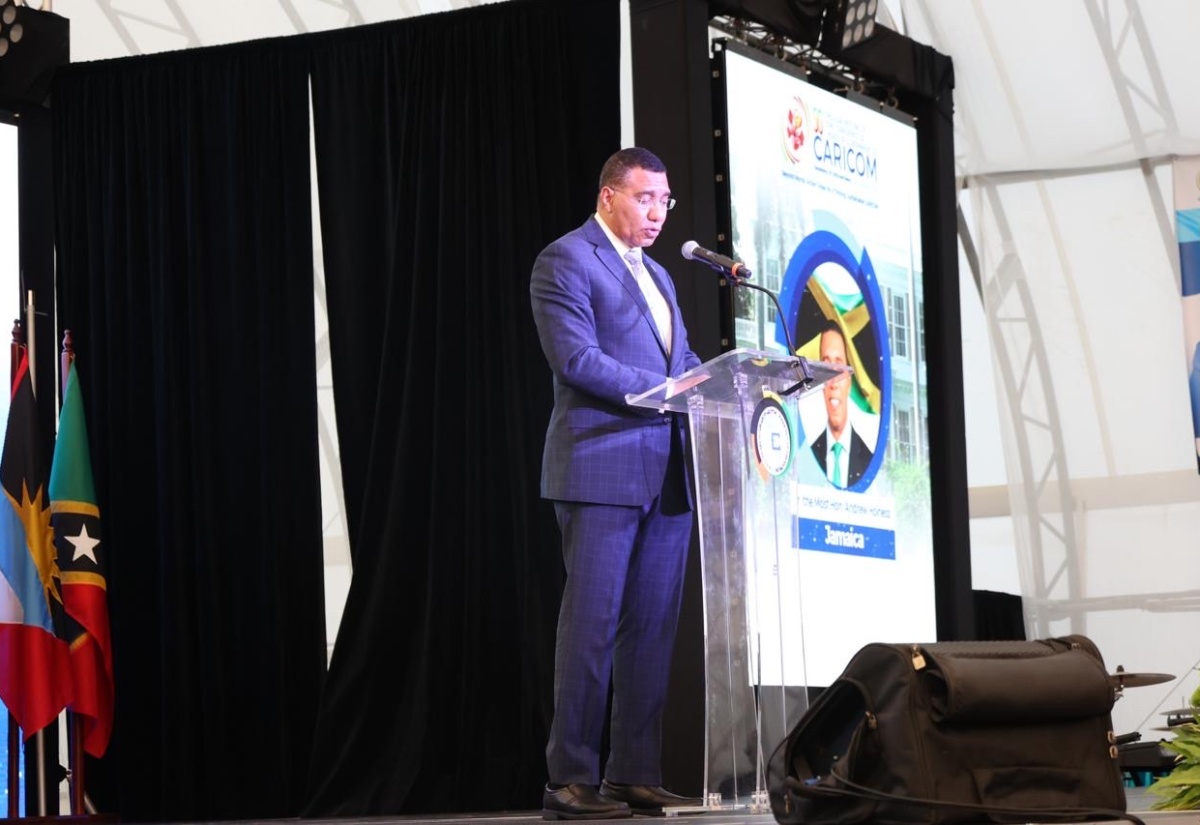 PM Holness Calls for Collective Regional Action to Address Situation in Cuba