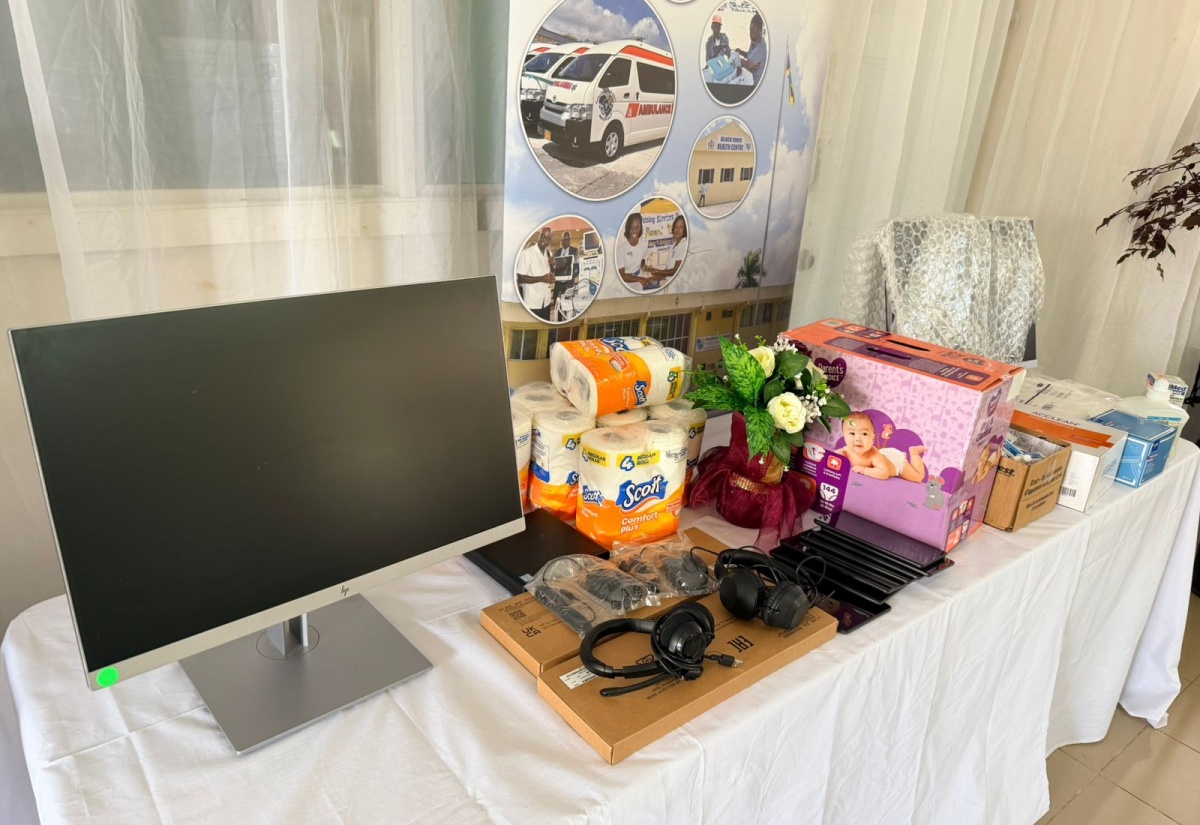 Percy Junor Hospital Gets US$30,000 in Supplies