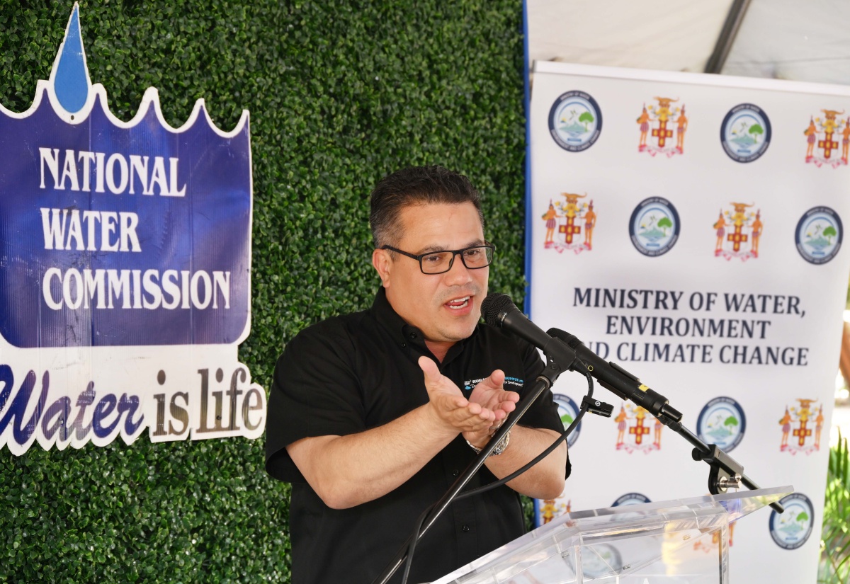 Minister of Water, Environment and Climate Change, Hon. Matthew Samuda.

