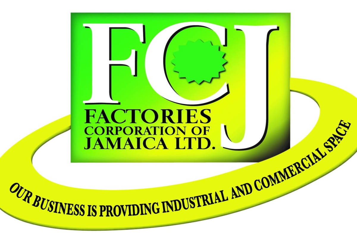 The Factories Corporation of Jamaica (FCJ) Logo.


