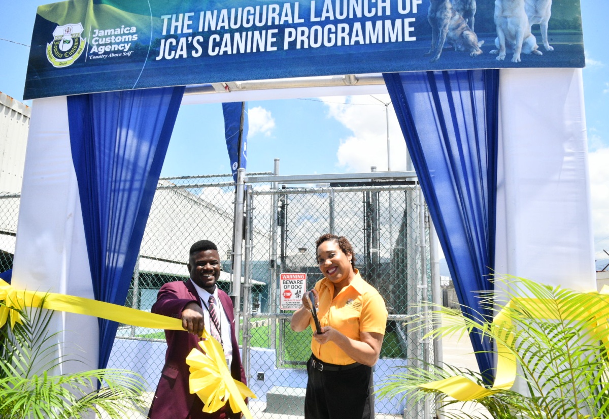 Jamaica Customs Agency Launches Canine Programme