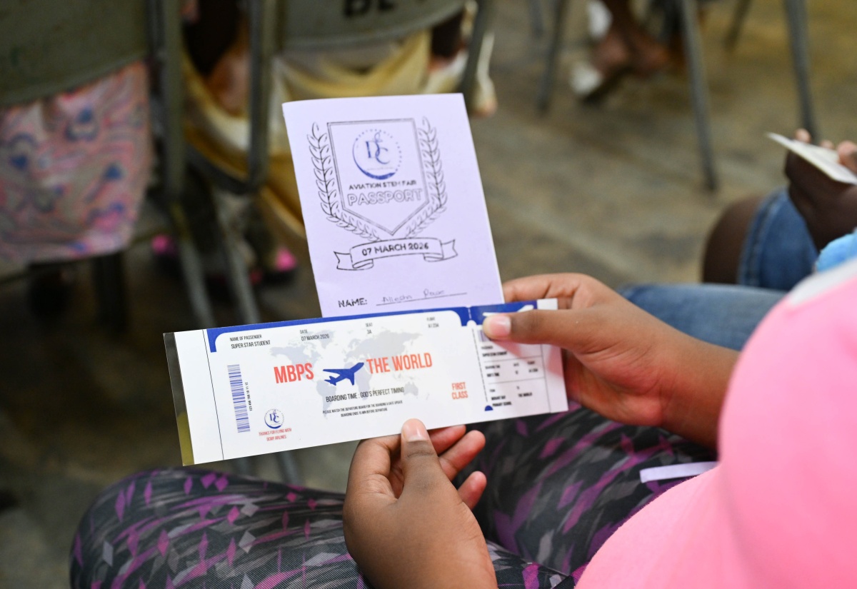 Morant Bay Primary Students Take Flight At Aviation-Themed STEM Camp
